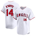 STECN LA.Angels #14 Logan O'Hoppe Player White Limited Home Stitched Jerseys
