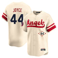 STECN LA.Angels #44 Ben Joyce Player Cream City Connect Limited Home Stitched Jerseys