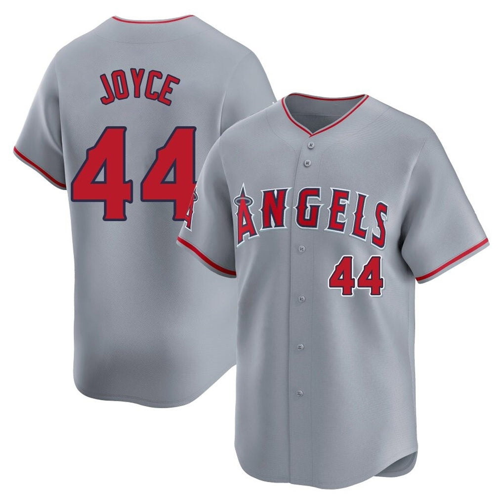 STECN LA.Angels #44 Ben Joyce Player Gray Home Limited Stitched Jerseys