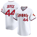 STECN LA.Angels #44 Ben Joyce Player White T-shirt Home Limited Stitched Jerseys