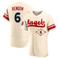 STECN LA.Angels #6 Anthony Rendon Player Cream City Connect Limited ELite Home Stitched Jerseys