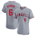 STECN LA.Angels #6 Anthony Rendon Player Gray Home Limited Elite Stitched Jerseys
