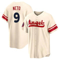 STECN LA.Angels #9 Zach Neto Player Cream City Connect Home Stitched Jerseys