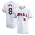 STECN LA.Angels #9 Zach Neto Player White Limited Elite Stitched Home Jerseys