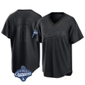 STECN LA.Dodgers #11 Roki Sasaki Player Black World Series Meet Pitch Fashion T-shirt Stitched Jerseys