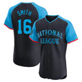 STECN LA.Dodgers #16 Will Smith Player Black National League All-Star Limited Elite Home Stitched Jerseys