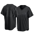 STECN LA.Dodgers #16 Will Smith Player Black Pitch Fashion T-shirt Stitched Jerseys