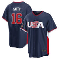 STECN LA.Dodgers #16 Will Smith Player Navy USA 2026 World Classic Limited Home Stitched Jerseys
