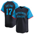 STECN LA.Dodgers #17 Shohei Ohtani Player Black National League All-Star Limited Home Stitched Jerseys
