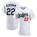STECN LA.Dodgers #22 Clayton Kershaw Player Gold White 2026 Collection Stadium Limited Elite Stitched Jerseys