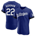 STECN LA.Dodgers #22 Clayton Kershaw Player Royal City Connect Elite Home Stitched Jerseys