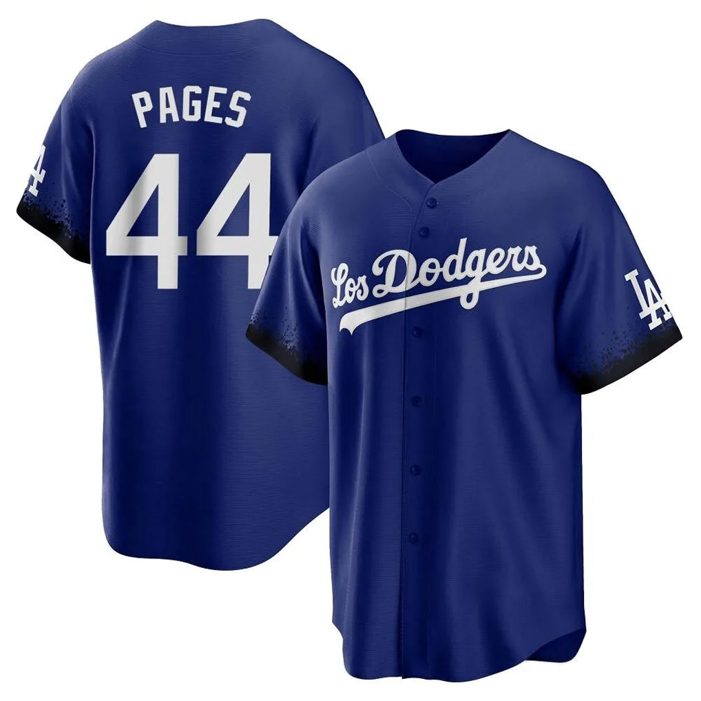 STECN LA.Dodgers #44 Andy Pages Player Royal City Connect Home Game Stitched Jerseys