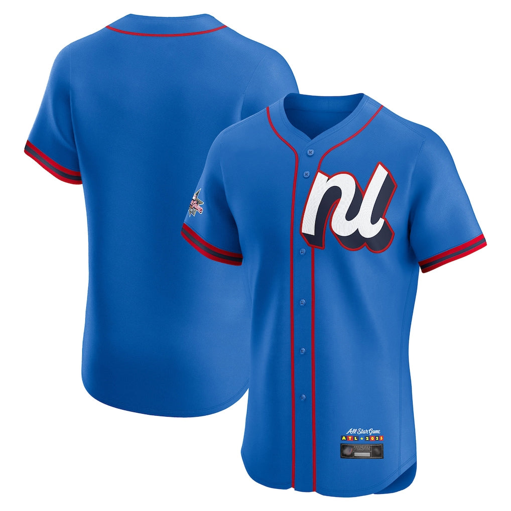 STECN LA.Dodgers Blank Player Blue All-Star Limited Elite Home Stitched Jerseys