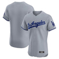 STECN LA.Dodgers Blank Player Gray Limited Elite Home Stitched Jerseys