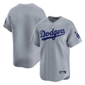 STECN LA.Dodgers Blank Player Gray Limited Home Stitched Jerseys