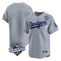 STECN LA.Dodgers Player Gray Limited Home World Series Stitched Jerseys