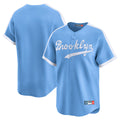 STECN LA.Dodgers Blank Player Light Blue Cooperstown Collection Limited Stitched Jerseys