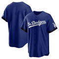 STECN LA.Dodgers Blank Player Royal City Connect Home Game Stitched Jerseys