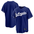 STECN LA.Dodgers Blank Player Royal Game Stitched Jerseys