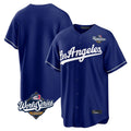 STECN LA.Dodgers Blank Player Royal Game World Series Stitched Jerseys