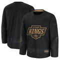 STECN LA.Kings Black 2024 Military Appreciation Practice Jerseys
