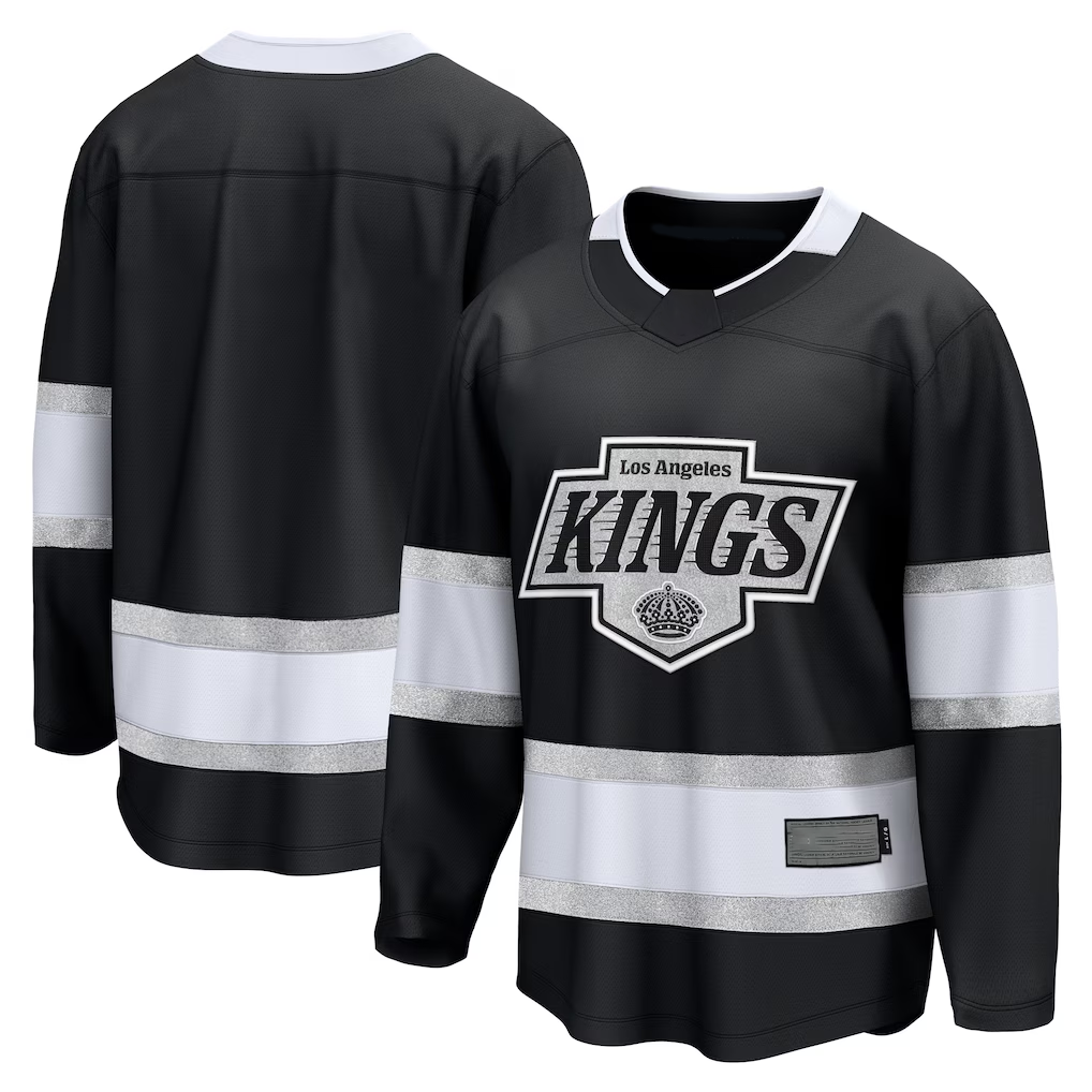 STECN LA.Kings Black Home Breakaway Jerseys