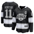 STECN LA.Kings #11 Anze Kopitar Black Home Premier Breakaway Player Jerseys