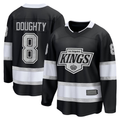 STECN LA.Kings #8 Drew Doughty Black Home Premier Breakaway Player Jerseys