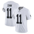 STECN LV.Raiders #11 Jeremy Chinn Player White Limited Vapor Untouchable Home Game Stitched Jerseys