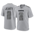 STECN LV.Raiders #2 Ashton Jeanty Player Gray Atmosphere Fashion Limited Game Stitched Jerseys