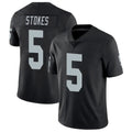 STECN LV.Raiders #5 Eric Stokes Player Black Limited Vapor Untouchable Home Game Stitched Jerseys