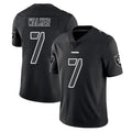 STECN LV.Raiders #7 Quay Walker Player Black Limited Black Impact Home Game Stitched Jerseys