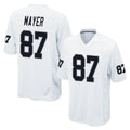 STECN LV.Raiders #87 Michael Mayer Player White Home Game Stitched Jerseys