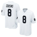 STECN LV.Raiders #8 Kirk Cousins Player White Home Game Stitched Jerseys