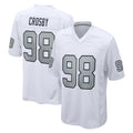 STECN LV.Raiders #98 Maxx Crosby Player White Alternate Home Game Stitched Jerseys