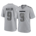 STECN LV.Raiders #9 Jalen Nailor Player Gray Atmosphere Fashion Limited Game Stitched Jerseys