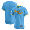 STECN M.Brewers Blank Player Light Blue City Connect Home Limited Elite Stitched Jerseys