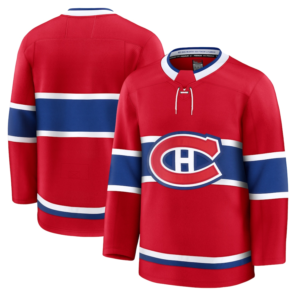 STECN M.Canadiens Red Home Premium Jerseys