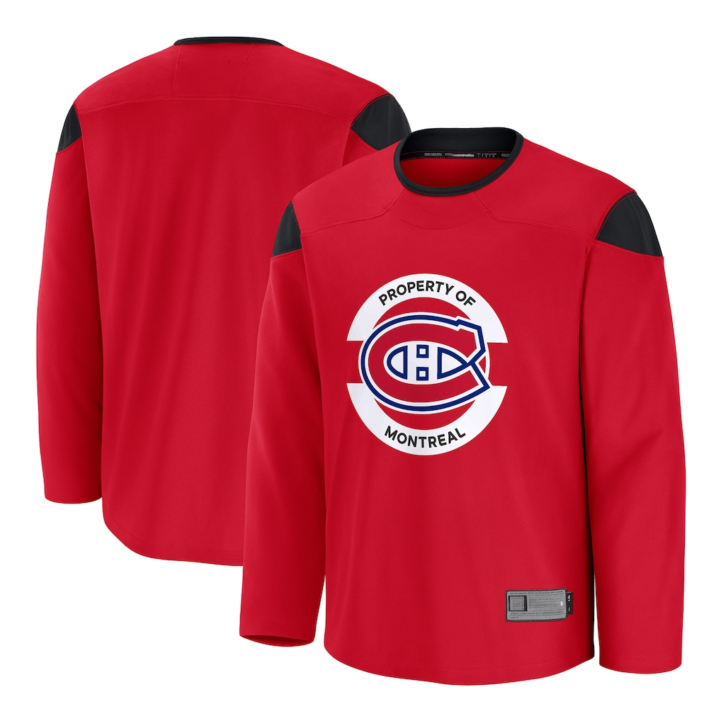 STECN M.Canadiens Red Practice Jerseys