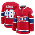 STECN M.Canadiens #48 Lane Hutson Red Home Premium Jerseys