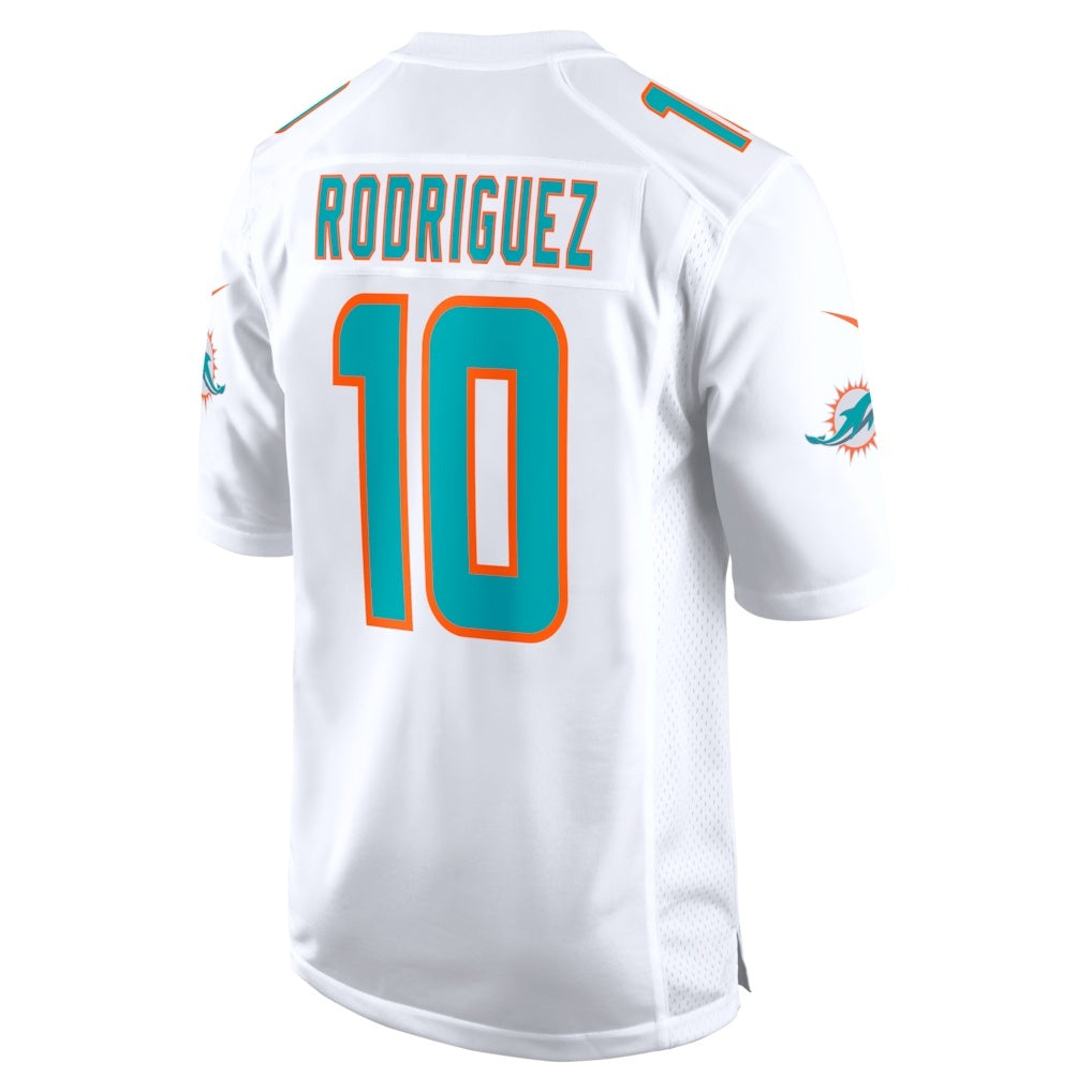 STECN M.Dolphins #10 Jacob Rodriguez White Game Stitched Jerseys