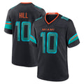 STECN M.Dolphins #10 Tyreek Hill Player Blue Rivalries Collection Game Stitched Jerseys