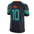 STECN M.Dolphins #10 Tyreek Hill Player Blue Rivalries Collection Vapor Limited Stitched Jersey