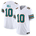STECN M.Dolphins #10 Tyreek Hill White Vapor F.U.S.E. Limited Jersey American Stitched Jerseys