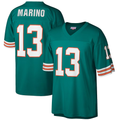 STECN M.Dolphins #13 Dan Marino Mitchell & Ness Aqua Big & Tall 1984 Retired Player Replica Stitched Jerseys