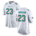 STECN M.Dolphins #23 Zayne Anderson Player White Limited Home Game Stitched Jerseys