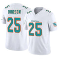 STECN M.Dolphins #25 Tyrel Dodson Player White Limited Vapor F.U.S.E. Home Game Stitched Jerseys