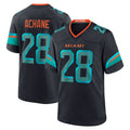 STECN M.Dolphins #28 De??£¤Von Achane Player Blue Rivalries Collection Game Stitched Jerseys