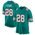 STECN M.Dolphins #28 De??£¤Von Achane Player Green Alternate Game Stitched Jerseys