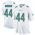 STECN M.Dolphins #44 Chop Robinson Player White Home Game Stitched Jerseys